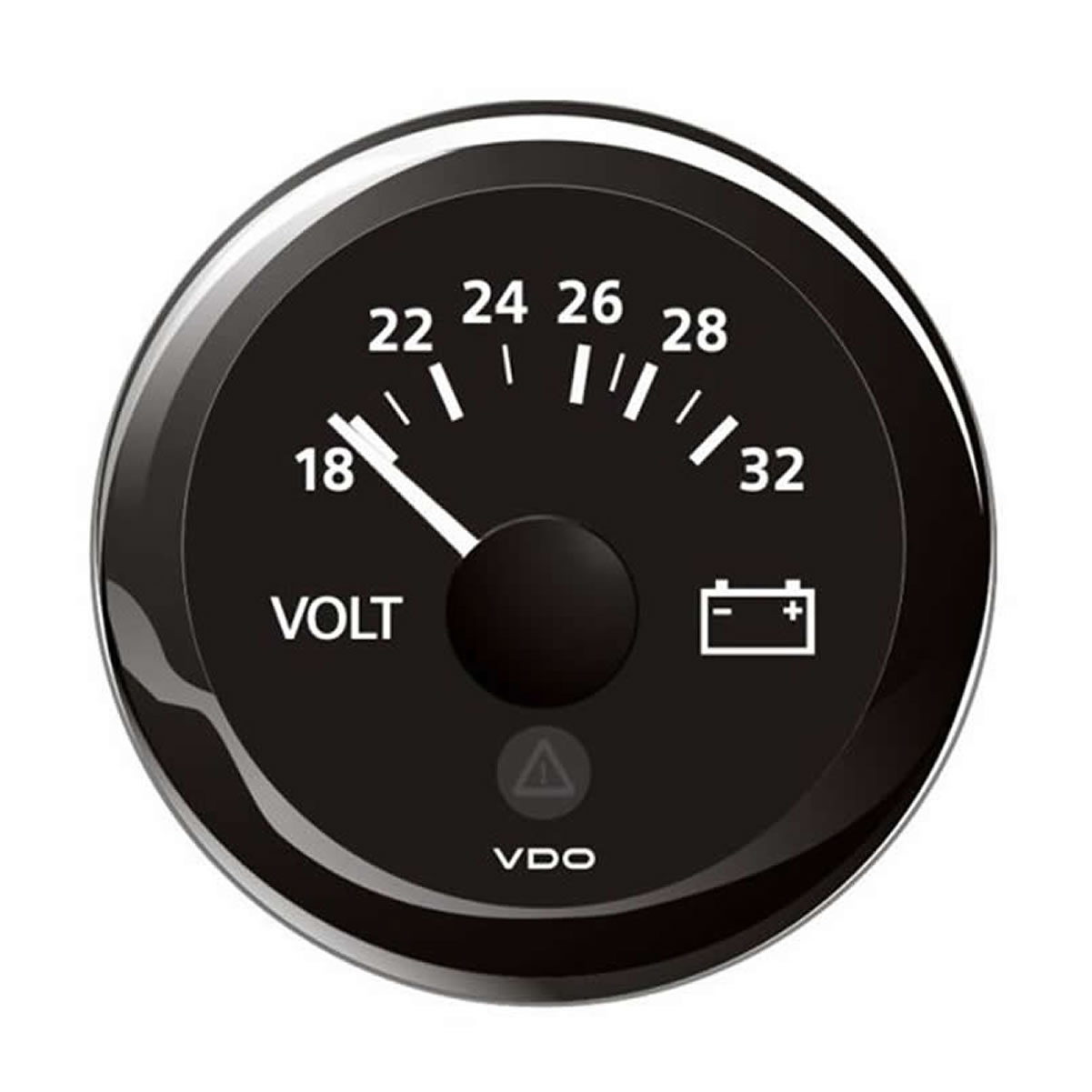 Marine VDO Voltmeter Gauges 18-32V